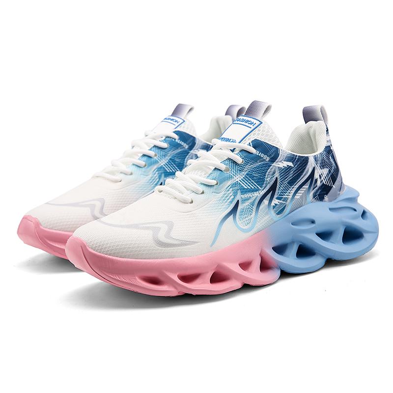 

Женская обувь Сетчатая дышащая Уличная спортивная Беговая Легкая Удобная Плоская Мягкая Теннисная обувь Летние Кроссовки на шнуровке Женские 36