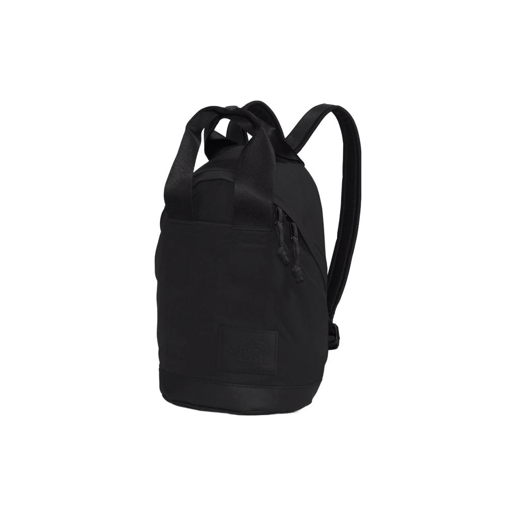 The North Face 7.3L Solid Color Zipper Backpack Outdoor Bag Women backpack black NF0A81DVJK3