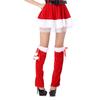 Cosplay Santa Hat Leg Warmer Gloves for Adults Teenagers Unisex Cosplay Christmas Hat for New Year Holiday Party Hat