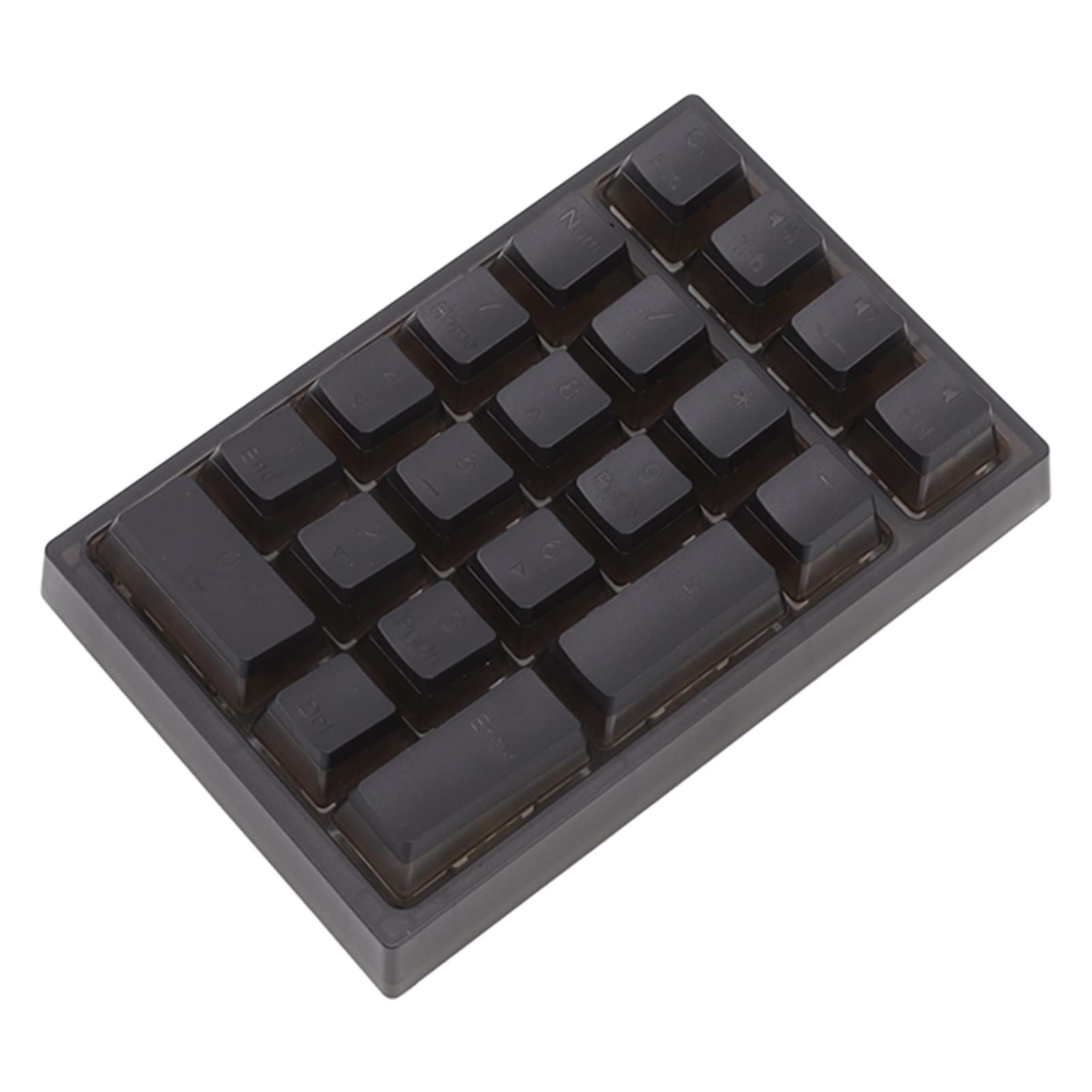

BUHU Mechanical Numeric Keypad 21 Keys 21 Keys Numeric Keypad for Banking Black