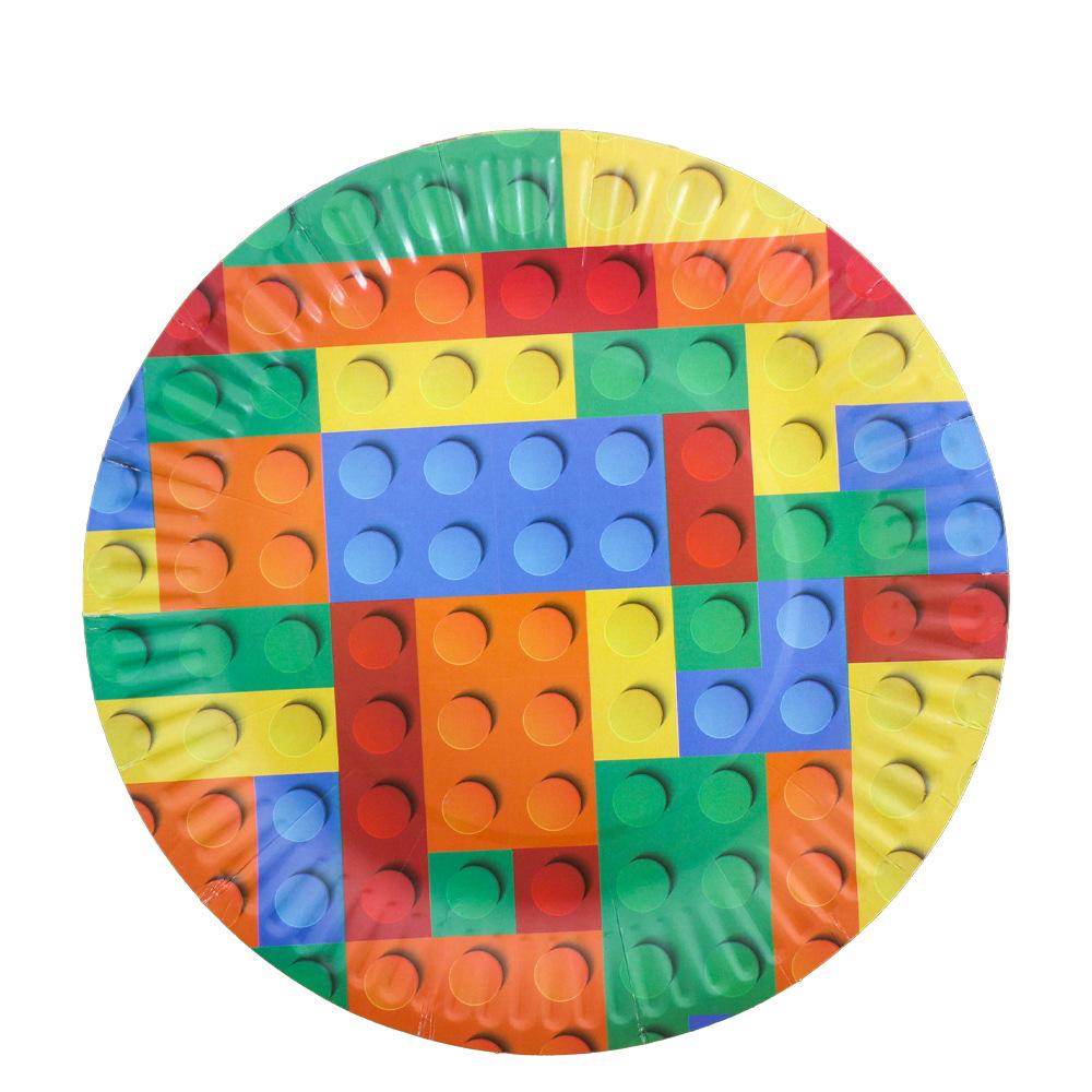 Eco-friendly Girls' Birthday Party Tableware Set: Plates, Cups, Napkins