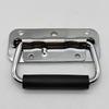 Spring Loaded Handle Stainless Steel Heavy Duty Handle for Toolbox Chest Case with Rubber Grip Surface Mounted