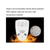 Répulsif électronique ultrasonique anti-rats, répulsif intelligent anti-insectes pour la maison, modèle : prise britannique (blanc)