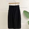 Honey J 3 Size Eina Span Back Slit Banding Long Skirt