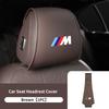 -Car Seat Headrest Pillow Cover Auto Seat Storage Cover For BMW X1 X3 G30 G20 G32 F34 F10 F39 F30 F25 F26 F15 F16 E84 E90
