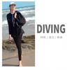 Diving Wetsuit Women Full Body Long Sleeve Pants Thermal Rash Guard UV Protection Swimwear