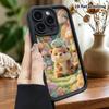 Phone Case: 2D flat, suitable for iPhone 18 17 16 15 14 13 12Pro protective case, Mushroom Forest, perfect Christmas and Halloween holiday gift