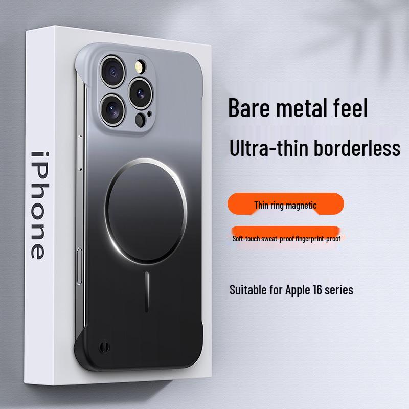 Gradient Magnetic Circle Thin Case for Apple 17 ProM/16 ProMax Apple 12 Pro