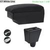 For Renault Logan 2 Armrest Box for Dacia Logan 2 dokker Renault Sandero 2 Car Storage Box supplies interior details USB