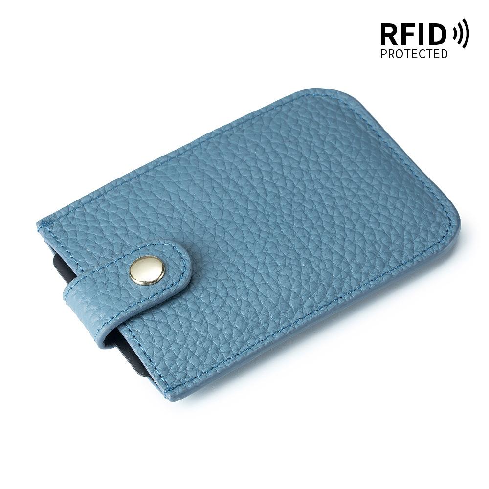 Multi-card Pumping Card Bag RFID New Business Card Bag Portable Ultra-thin Change Bag Female Wholesale