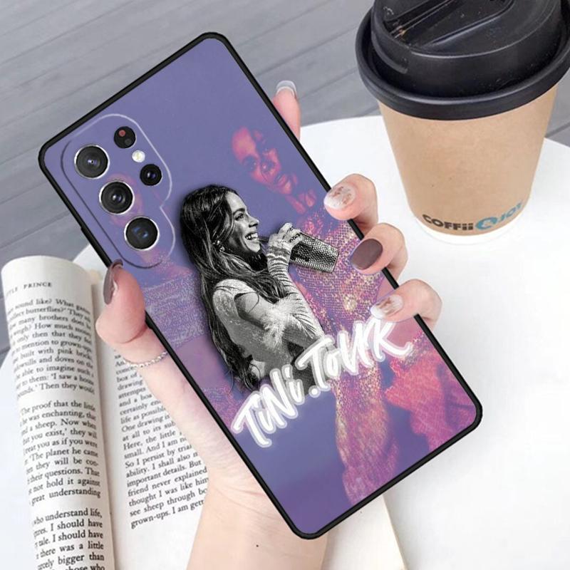 Tini Stoessel Phone Case Cover For Samsung Galaxy S24 S25 Ultra S21 S22 Ultra S10E Note 10 Plus Note 20 FE S23