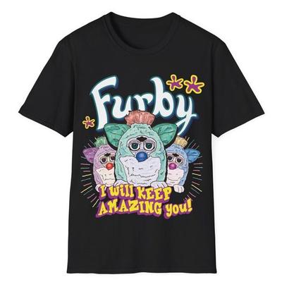 Retro Furby Toy Graphic Unisex Tee S-5XL Unisex T-Shirt