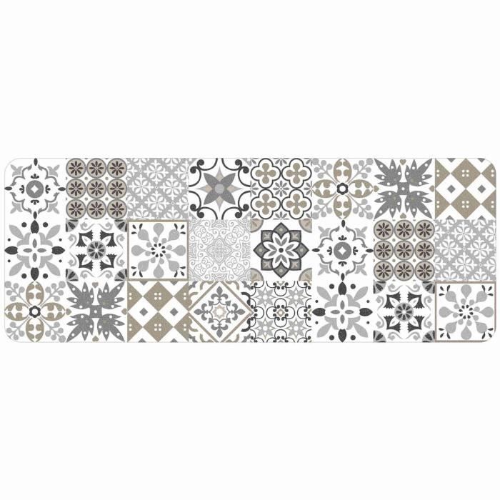 Tapis - Salou - Vintage - Beige - Coton - 45x120 Cm - Intérieur