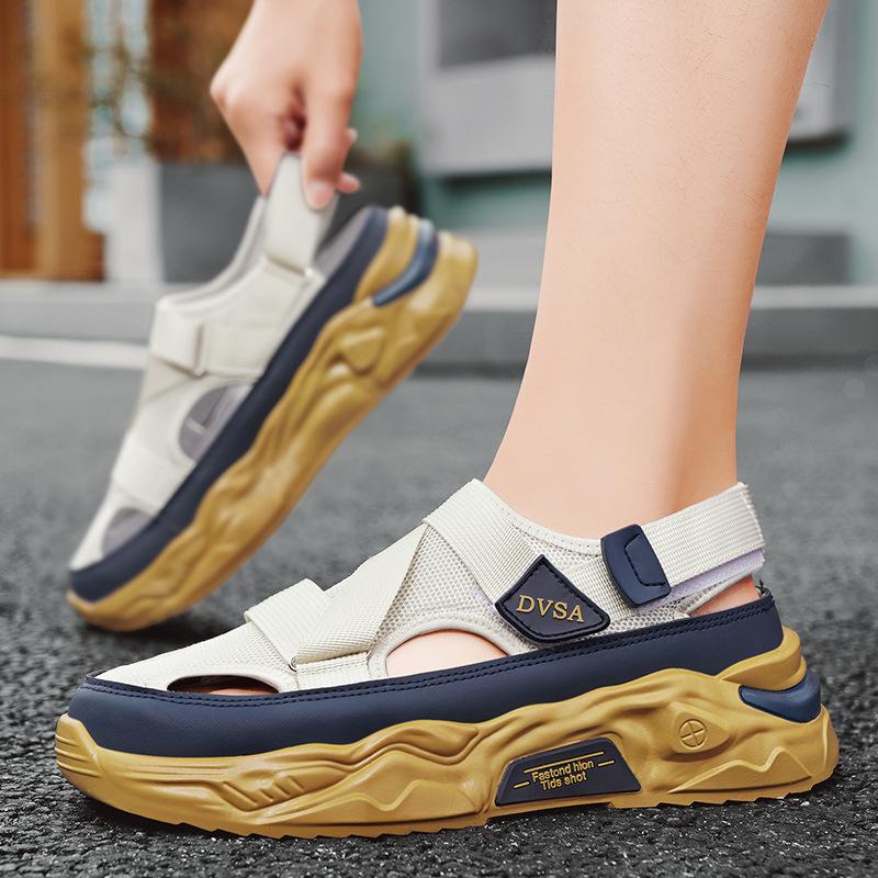 Sandals summer new outside wear driving breathable summer non-slip wear-resistant men's shoes men's sports leisure beach sandals