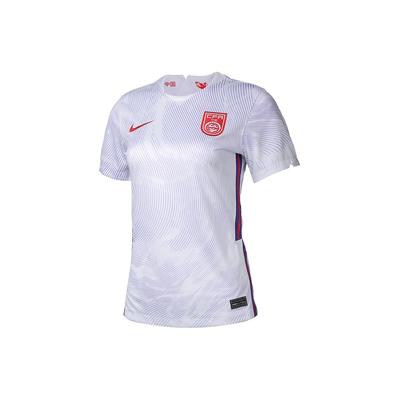2020 China Nationalmannschaft Olympisches Auswärts-Kurzarmtrikot Damen Oberteile Weiß CJ0326-100