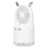 Ventilador de Água com Spray e Função de Vento Natural Simulada Ajuste Multi-Velocidade Portátil de Mão Umidificação de Longa Duração Para o Verão