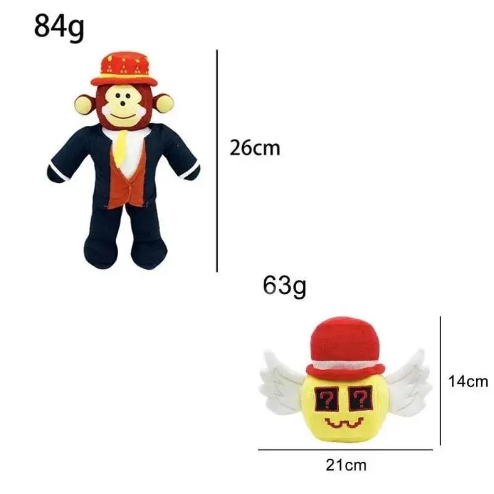 NEU Steal A Brainrot W Oder L Plüschtier 77 Berufe Morgen Schule Erdbeer-Elefant Plüschtier Niedliches Meowl Jandel Kuscheltier Spielzeug Geschenk für Fans