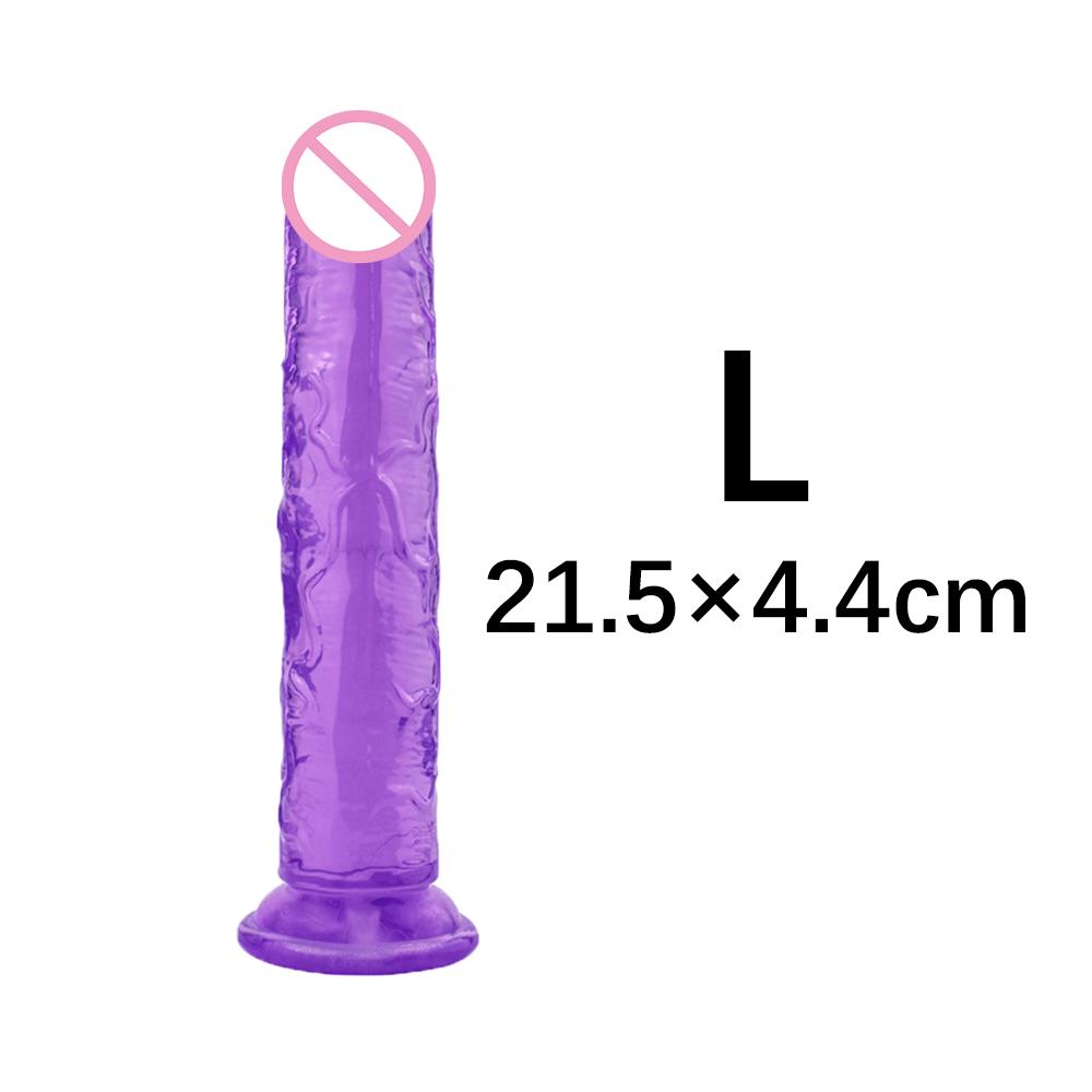 Strong Suction Cup Jelly G-spot Dildo Huge Lifelike Penis Dick Anal Female Sexy Products Sex Toys