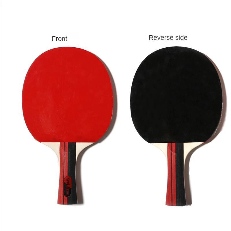 Table Tennis Racket Set Training Professional High Elastic Table Tennis Racket Ping Pong Paddle
