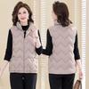 Autumn and Winter Women's Waistcoat, Middle-aged Men's Vest, Large Size Short Jacket
