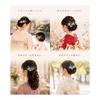Hair Accessories Flower U-Pin Set of 3 for Weddings, Coming-of-Age Ceremonies, Graduations, Entrance Ceremonies, Shichi-Go-San, Hina Matsuri,