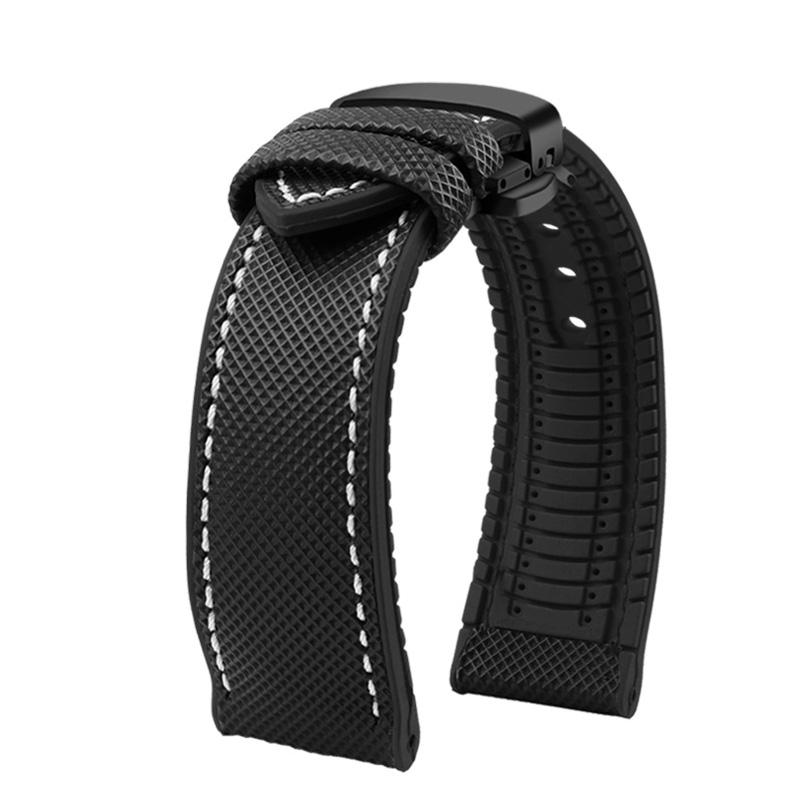 Classic 24mm Sports Nylon + Rubber For Casio PROTREK Mountaineering watchband PRG-600/PRG-650 PRW-6600/ PRW-6800 Bracelet Men Strap
