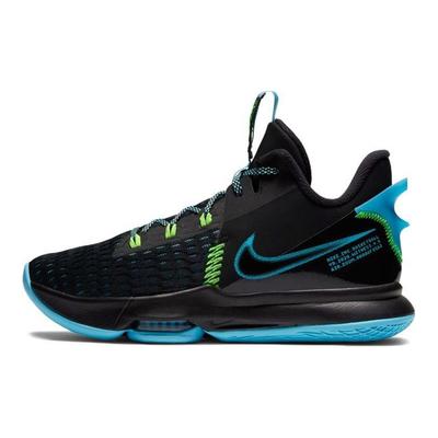 LeBron Witness 5 EP Nero Azzurro Fury Sneakers Unisex Verde Strike Laguna Pulse CQ9381-004