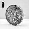 Monete d'Argento Zodiacali, Dodici Segni Zodiacali, Monete Creative, Capricorno, Leone, Vergine, Regali in Metallo
