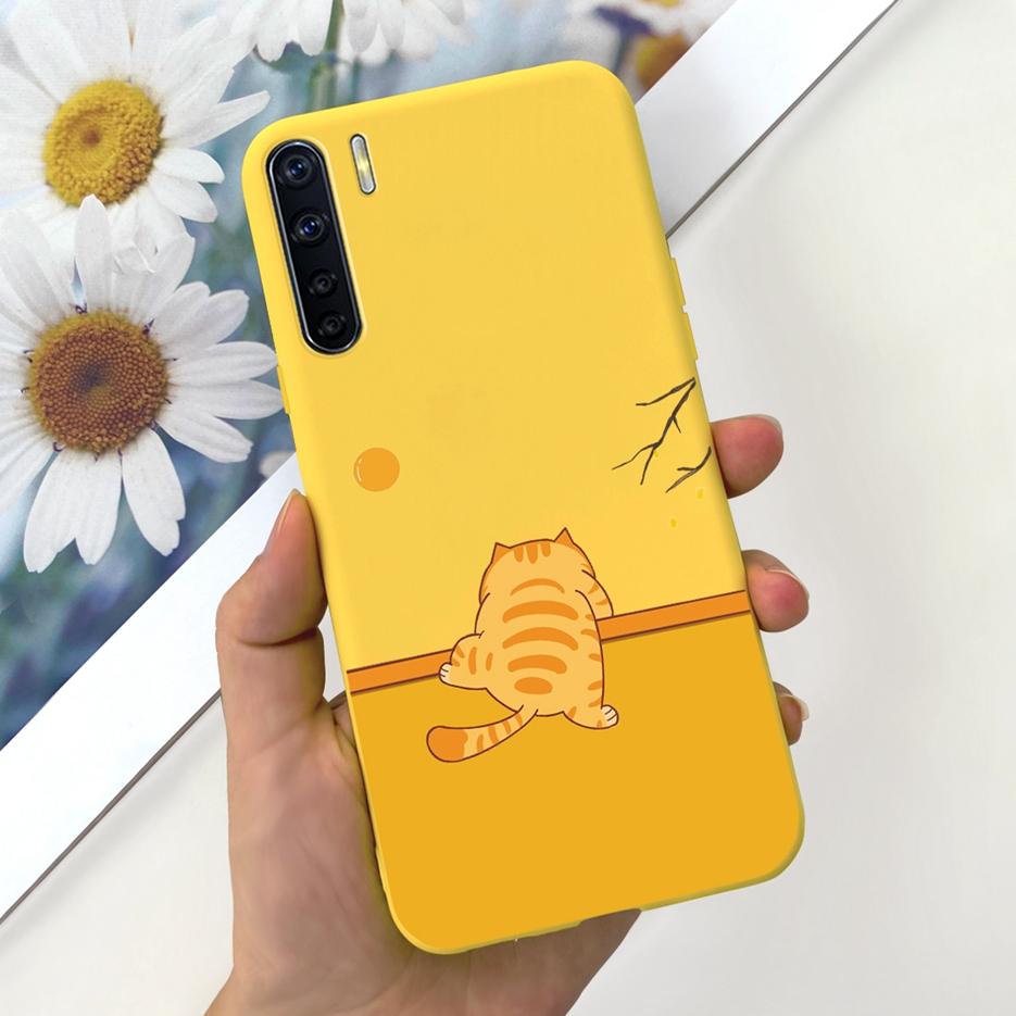Für Oppo A91 Hülle Oppo Reno3 CPH2043 Niedliche Astronauten Cartoon Hülle Weiche TPU Handyhülle Für Oppo F15 Reno 3 OppoA91 Fundas Bumper