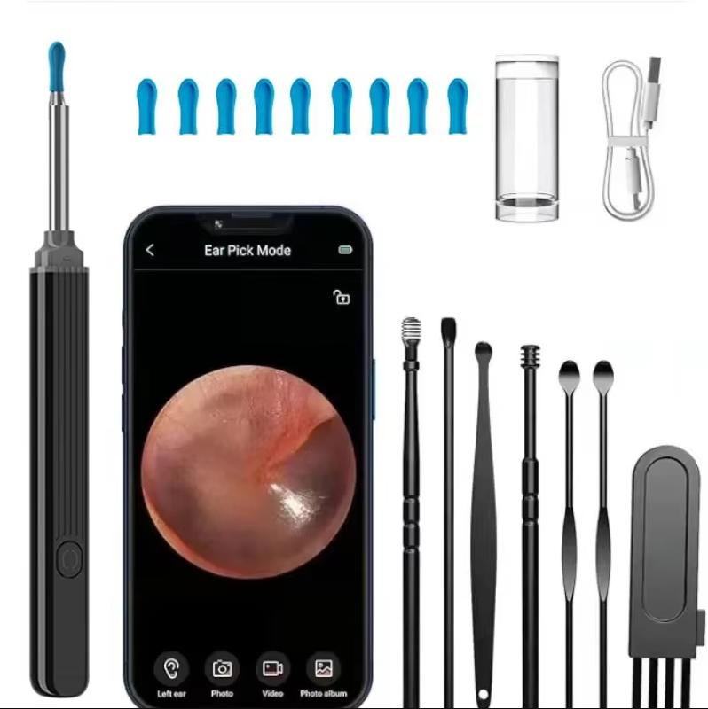 Durable And Safe Visual Ear Cleaner With Camera Led Lights 4.0Mm Lens Ear Wax Removal Tool Take Video Hd Earpick