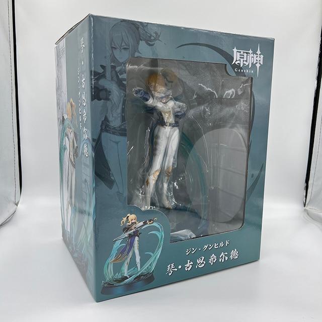 Gunnhildr Genshin Impact Anime Figure Ganyu /Eula Action Figure Paimon /Klee /Keqing Figurine Collection Model Doll Toys