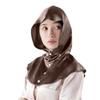 Silk Night Hat Night Stays On Until Leaves No Easy To Put Hair Prevents Split Reduces Friction [Utukky] Cap, Design, 100% Silk, Hoodie, Morning,