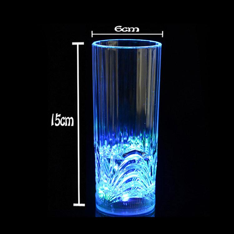 LED Luminous Water Cup - Glows When Filled, Perfect for Bar Parties & KTV