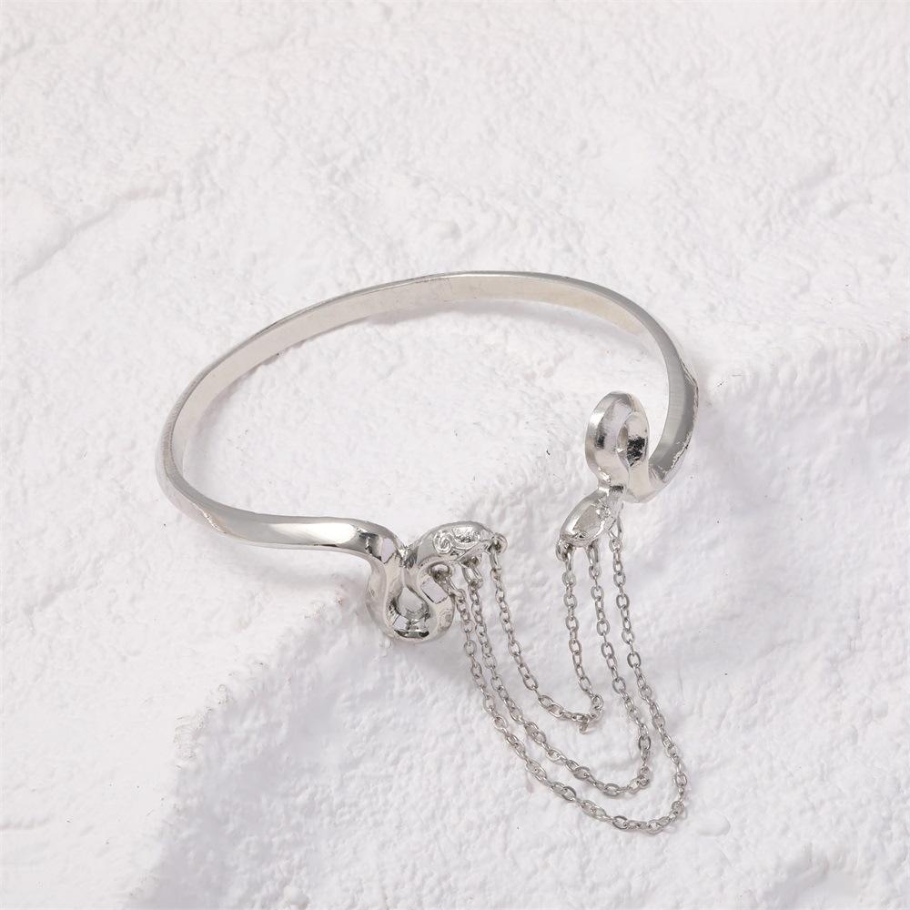 Personalized Arm Ring, Fashionable And Simple Metal Fringed Multi-Layer Chain Arm Ring Jewelry