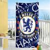Chelsea Fc Football Player Customize Your Name Beach Towel Super Soft Microfiber Quickdry Fabric Suitable for Swimming Gym Camping Yoga Vacation