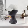 Practical Mannequin Head Model Dummy Head Female Model Hat Wig Glasses Scarf Convenient Props Display Stand for Salon Shop Parts