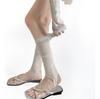 Miu Style Sheer Leg-Shaping Vest Leg Warmers - Spring/Summer Solid Color Calf Socks