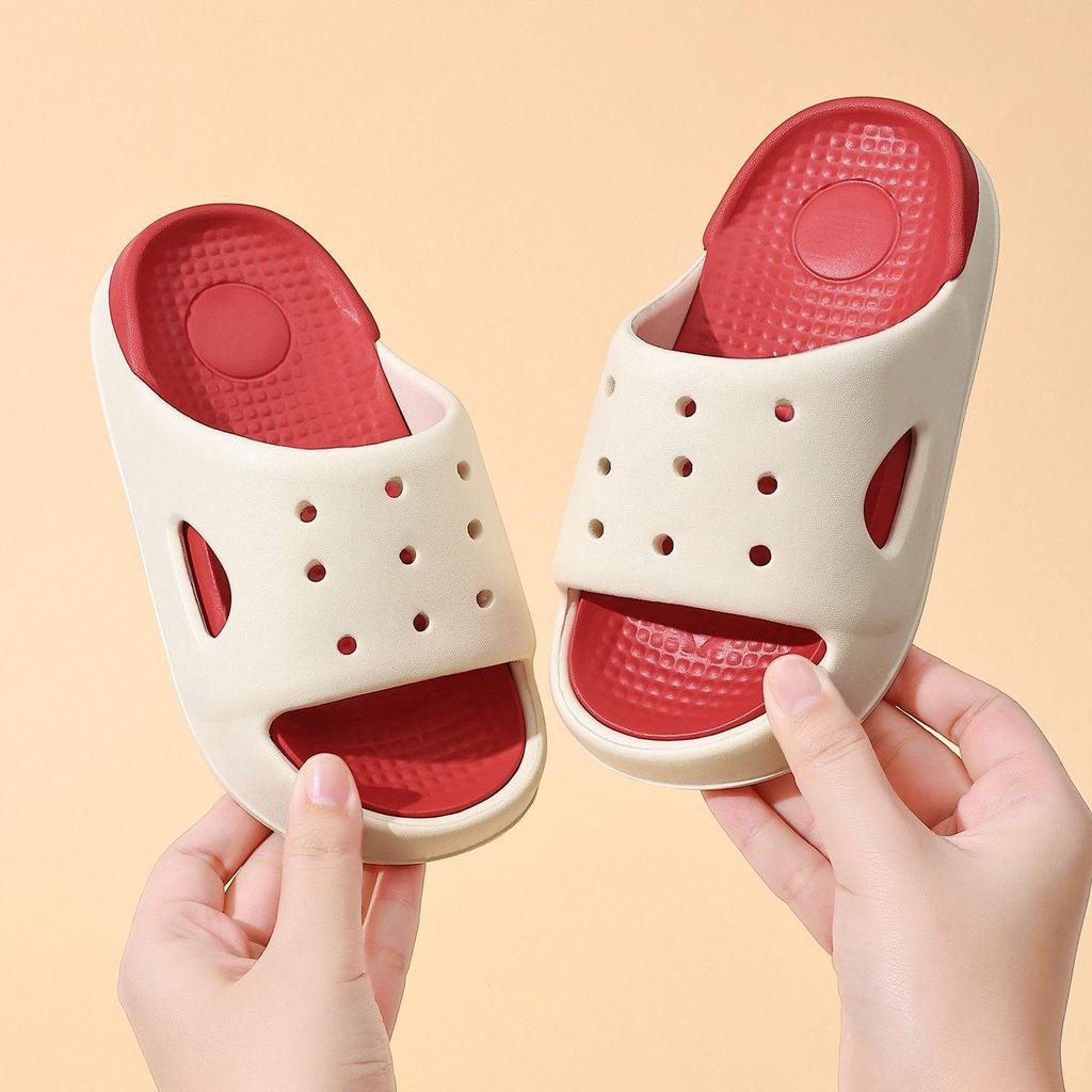 Summer 2026 Kids' Non-slip Indoor Slippers: EVA Bath Sandals for Boys & Girls, Parent-Child Style