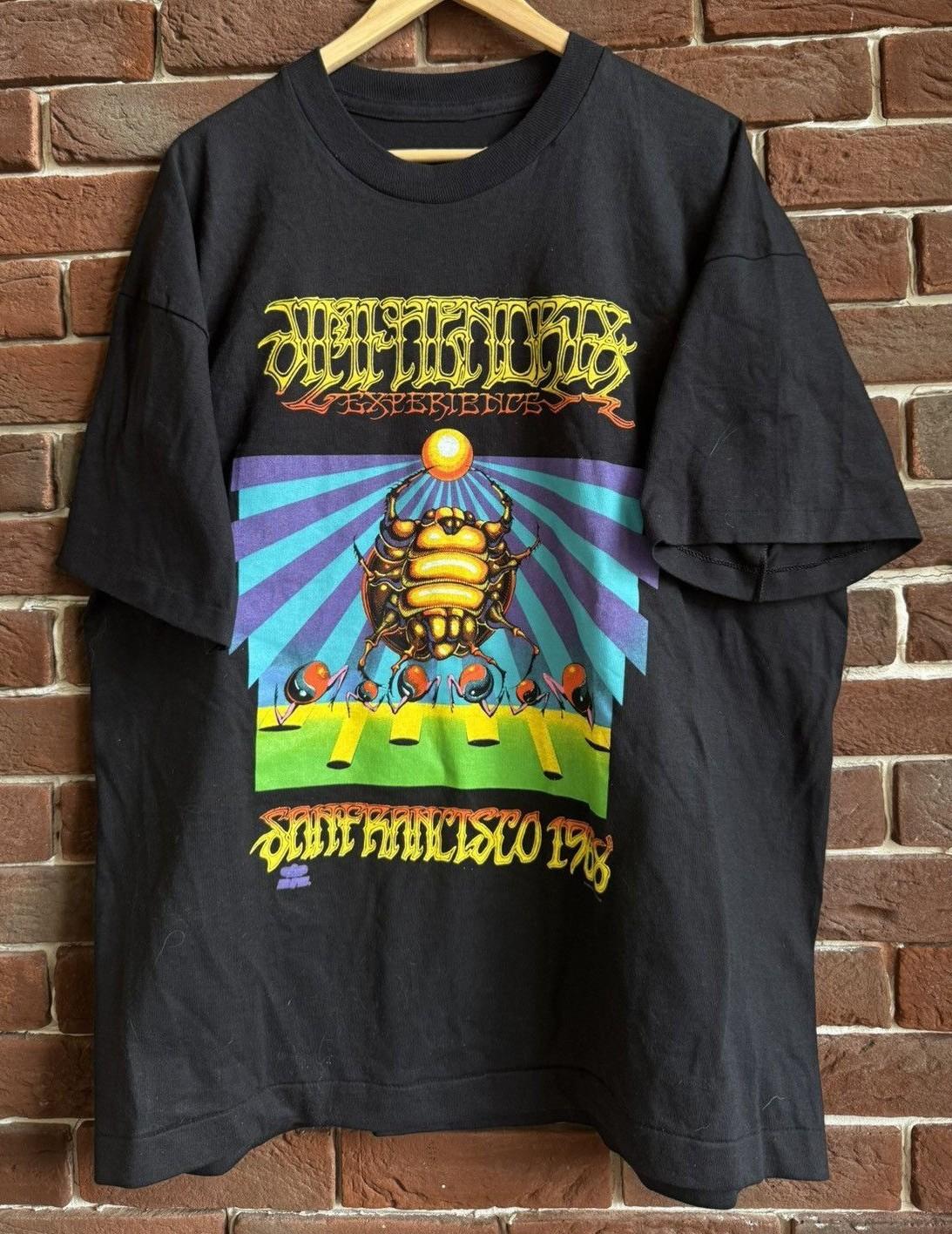 Vintage 90s Jimi Hendrix Experience American Rock Shirt YH247 S