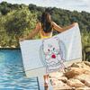 Cartoon Mikko Cat Cute Towel Quick Drying Beach Towels Are Suitable For Swimming Pools Camping Yoga And The Gym