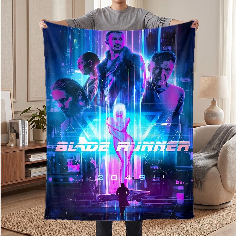 Blade Runner Soft Warm Flannel Blankets Comfortable Blanket for Home Decoration Gifting