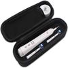 B Toothbrush Hard Travel Case Carrying Bag Fits for -B  1000 2000 3000 3500 1500  Toothbrush Mesh Pocket for Accessories a
