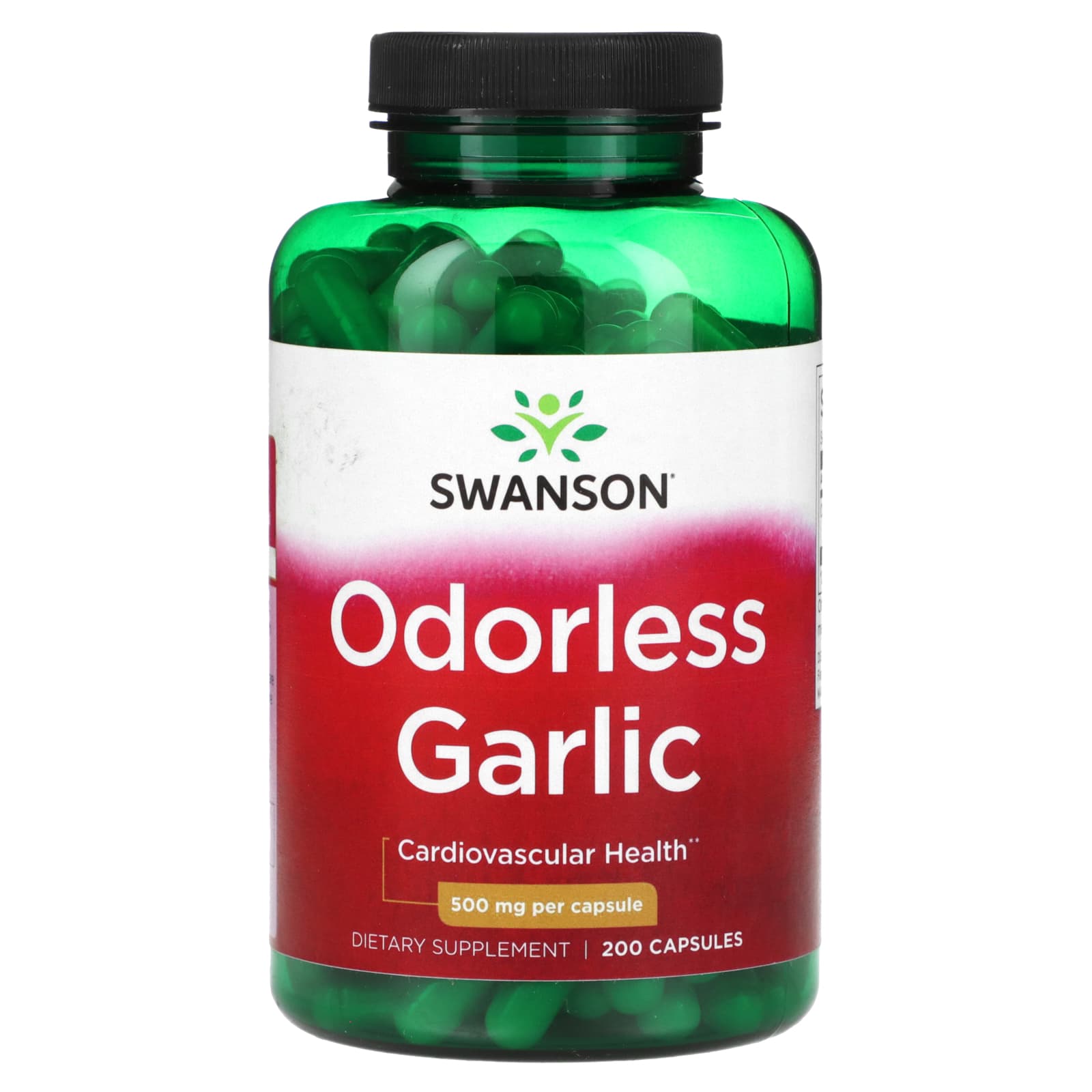 

Unscented Garlic, 500Mg, 200 Capsules