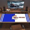 Custom Name Real Club Deportivo Mouse Pad Large Gaming Table Cushion Nonslip Laptop Tablet Big Mousepad Xxl Mat Mini Pc Playmat With Lock Edge