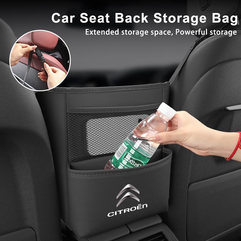 Autositz-Rücken-Aufbewahrungstasche Handytasche Becherhalter Autozubehör Für Citroen C4 C3 C5 C1 C2 Berlingo Celysee Cactus Picasso
