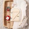 Fairy Door Christmas Fairy Craft Supplies Miniature Small Garden Ornament Doll House Kit For Playroom Living Room Classroom