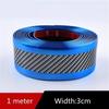 Auto Stickers Anti Kras Instaplijsten Protector Rubber Strip Koolstofvezel Auto Drempel Bescherming Bumper Film Sticker Auto Styling