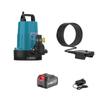 Submersible Water Pump with 21V Electric Cordless for Gardeners, Aquarium Hobbyists,