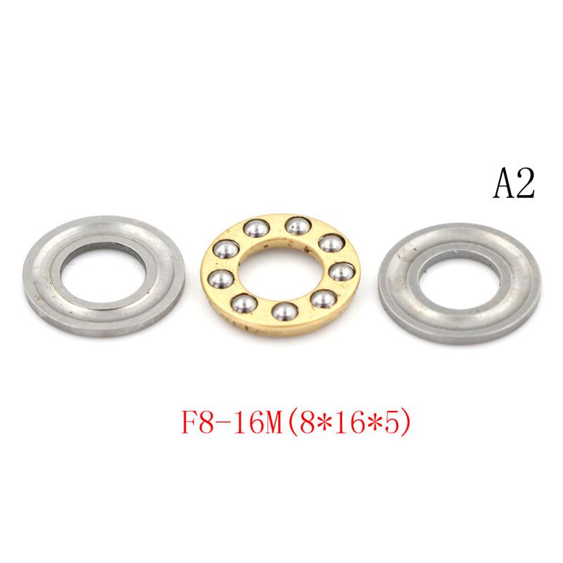

F6-12M F8-16M F10-18M Мініатюрні мініатюрні осьові плоскі упорні кулькові полюсні підшипники 8*16*5mm