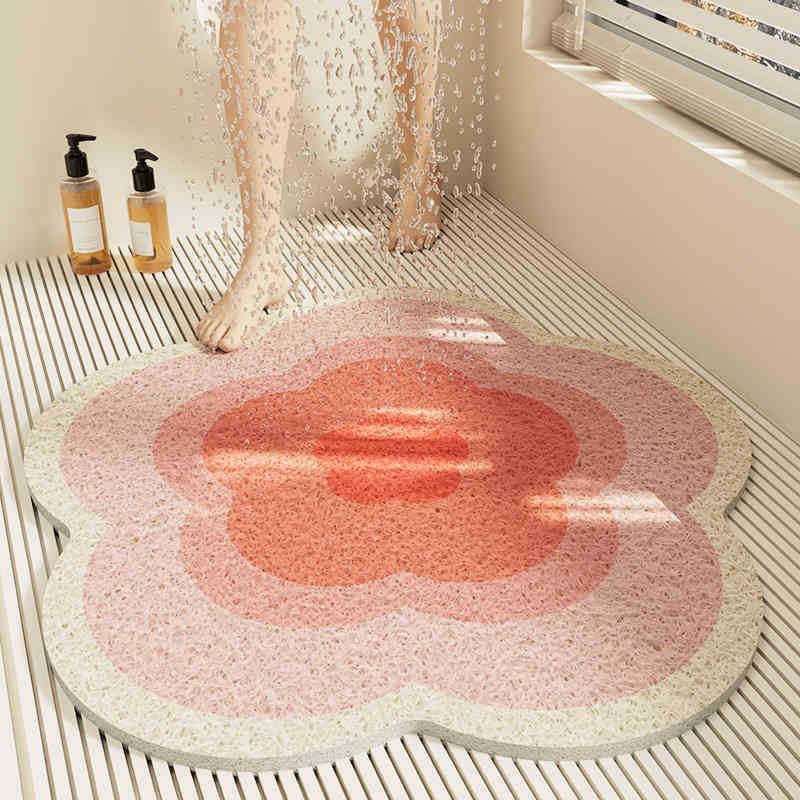 New Bathroom Non-slip Mat Shower Room Bath Floor Anti-fall Mat Toilet Toilet Bathtub Waterproof Mat